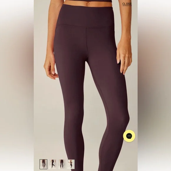 Beyond Yoga POWERBEYOND™ Midi Legging 2.0 in Rich Plum Size XS RT $114 - Picture 2 of 6
